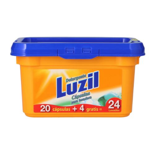 Imagen de DETERGENTE CAPSULAS LUZIL 20 DOSIS + 4 GRATIS