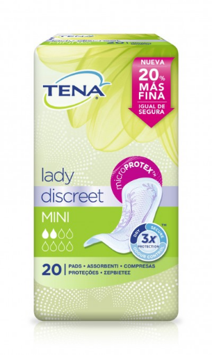 Imagen de TENA LADY DISCREET MINI 20 UND