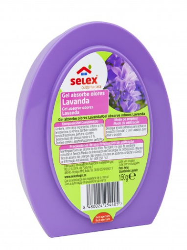 Imagen de SELEX ABSORBE OLOR LAVANDA 150 ML