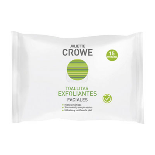 Imagen de TOALLITAS FACIALES EXFOLIANTES CROWE 15