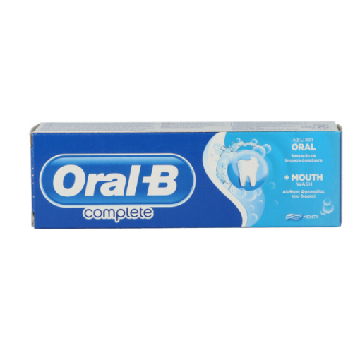 Imagen de DENTIFRICO ORAL-B COMPLETE + ENJUAGUE BUCAL 75ML