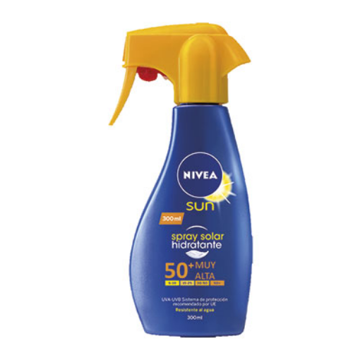 Imagen de SPRAY SOLAR IP50 PISTOLA NIVEA SUN 300ML