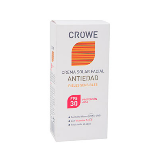 Imagen de SOLAR FACIAL ANTIEDAD IP30 CROWE 75 ML