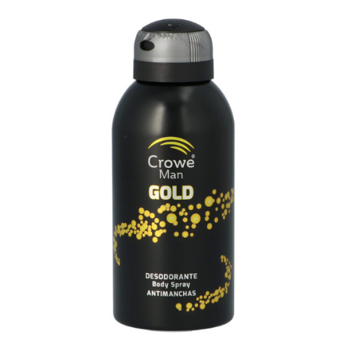 Imagen de DESODORANTE CROWE MAN GOLD SPRAY 150ML