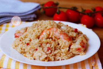 Imagen de Risotto Con Boletus E Gamberi